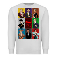 Dove Grey Clue Movie Premium Sweatshirt - minhPixels