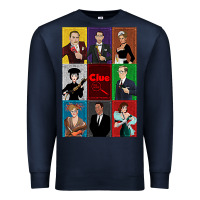 Navy Clue Movie Premium Sweatshirt - minhPixels