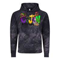 Cloud Black cajun to the core mardi gras Vintage Hoodie - CowGirlArtShop