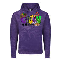 Cloud Purple cajun to the core mardi gras Vintage Hoodie - CowGirlArtShop