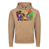 Vintage Coffee cajun to the core mardi gras Vintage Hoodie - CowGirlArtShop