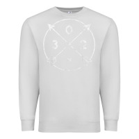 Dove Grey Delaware Area Code 302 State Pride Souvenir Gift Arrow Premium Sweatshirt - minhPixels