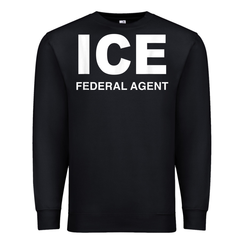 Ice Federal Agent Halloween Costume Police Immigration Shirt Premium Sweatshirt by minhPixels | Teevron
