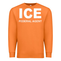 Carrot ICE Federal Agent Halloween Costume Police Immigration Shirt Premium Sweatshirt - minhPixels