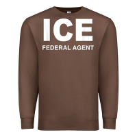 Chestnut ICE Federal Agent Halloween Costume Police Immigration Shirt Premium Sweatshirt - minhPixels