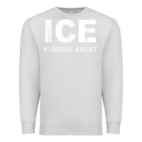 Dove Grey ICE Federal Agent Halloween Costume Police Immigration Shirt Premium Sweatshirt - minhPixels