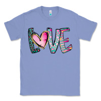Colony Blue Valentine Love Classic Tee - CowhideDigitalArt