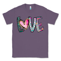 Lavender Valentine Love Classic Tee - CowhideDigitalArt