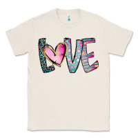 Natural Valentine Love Classic Tee - CowhideDigitalArt