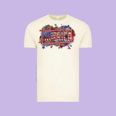 America Vintage Tee Designed By Howdyjamesfarm