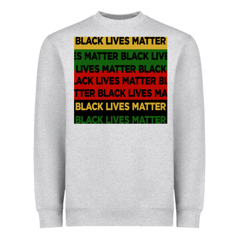 Black Lives Matter Seamless Pattern Heavyweight Sweatshirt by BundleAndBundleShop | Teevron