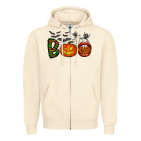 Sandshell boo halloween Zipper Hoodie - CowhideDigitalArt