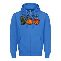 True Royal boo halloween Zipper Hoodie - CowhideDigitalArt