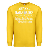 Lemon Mens Railroad Retirement Gifts For Men Premium Sweatshirt - minhPixels