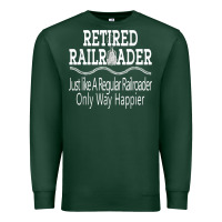 Sports Green Mens Railroad Retirement Gifts For Men Premium Sweatshirt - minhPixels