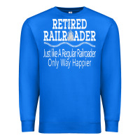 Mens Railroad Retirement Gifts For Men Premium Sweatshirt | Teevron