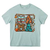 Arona Fall Autumn Leopard Mama Heavy Core Tee - LillyAllenDesigns