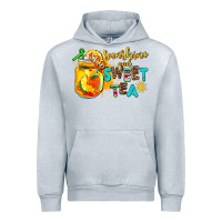 Heather Grey sunshine and sweet tea Urban Hoodie - AdoDesignShop