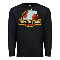Black Furaffic Forld Premium Sweatshirt - minhPixels