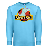 Ocean Blue Furaffic Forld Premium Sweatshirt - minhPixels