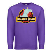 Purple Furaffic Forld Premium Sweatshirt - minhPixels