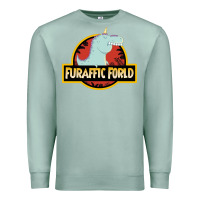 Seafoam Furaffic Forld Premium Sweatshirt - minhPixels