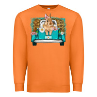 Carrot easter bunny truck Premium Sweatshirt - Artiststas