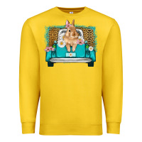 Lemon easter bunny truck Premium Sweatshirt - Artiststas
