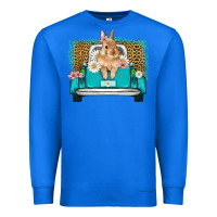 True Royal easter bunny truck Premium Sweatshirt - Artiststas