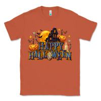 Copper Happy Halloween Classic Tee - texasbilliewilder