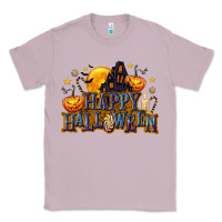 Lilac Happy Halloween Classic Tee - texasbilliewilder