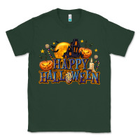 Sports Green Happy Halloween Classic Tee - texasbilliewilder