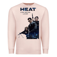 Pale Pink heat movie heat movie heat movie heat movie heat movie heat movie heat Premium Sweatshirt - minhPixels