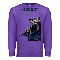 Purple heat movie heat movie heat movie heat movie heat movie heat movie heat Premium Sweatshirt - minhPixels