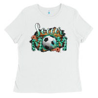 White Soccer Mom Ladies Tee - Bettercallsaul