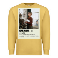 Antique Gold Home Alone Alternative Poster Art Movie Large (1) Classic . Premium Sweatshirt - minhPixels