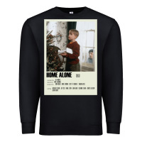 Black Home Alone Alternative Poster Art Movie Large (1) Classic . Premium Sweatshirt - minhPixels