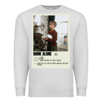Dove Grey Home Alone Alternative Poster Art Movie Large (1) Classic . Premium Sweatshirt - minhPixels