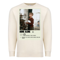 Sandshell Home Alone Alternative Poster Art Movie Large (1) Classic . Premium Sweatshirt - minhPixels