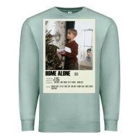 Seafoam Home Alone Alternative Poster Art Movie Large (1) Classic . Premium Sweatshirt - minhPixels