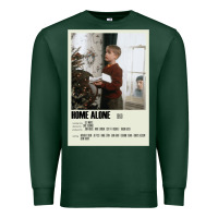 Sports Green Home Alone Alternative Poster Art Movie Large (1) Classic . Premium Sweatshirt - minhPixels