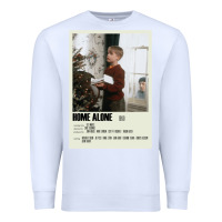 White Home Alone Alternative Poster Art Movie Large (1) Classic . Premium Sweatshirt - minhPixels