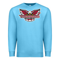 Ocean Blue carolina thunderbirds Premium Sweatshirt - minhPixels