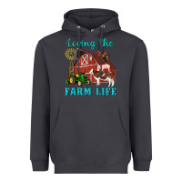 Smoke western loving the farm life barn cow pig rooster tractor wind wheel Heavyweight Hoodie - Artiststas