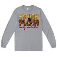 Heather Grey Senior mom squad Long Sleeve Tee - CowGirlArtShop