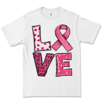 White Western Breast Cancer Love Premium Tee - RanaPortraitStore