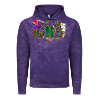 Cloud Purple cna mardi gras Vintage Hoodie - CowGirlArtShop