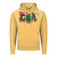 Vintage Mustard cna mardi gras Vintage Hoodie - CowGirlArtShop