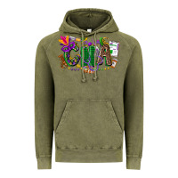 Vintage Olive cna mardi gras Vintage Hoodie - CowGirlArtShop