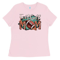 Bubblegum Pink Football Mom Ladies Tee - Bettercallsaul